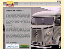 Tablet Screenshot of hysmooi.nl